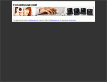 Tablet Screenshot of forumengine.com